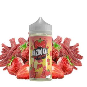 Strawberry By Bazooka Sour Straws 100ml