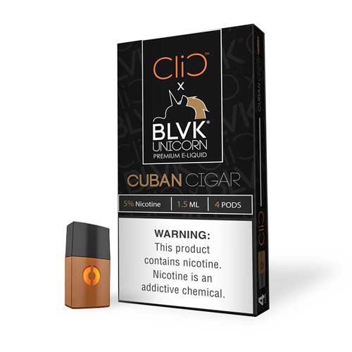 CLIC BLVK Salt Nic Oily Cartridge 4pcs/pack - Image 3