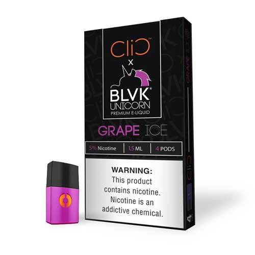 CLIC BLVK Salt Nic Oily Cartridge 4pcs/pack - Image 2